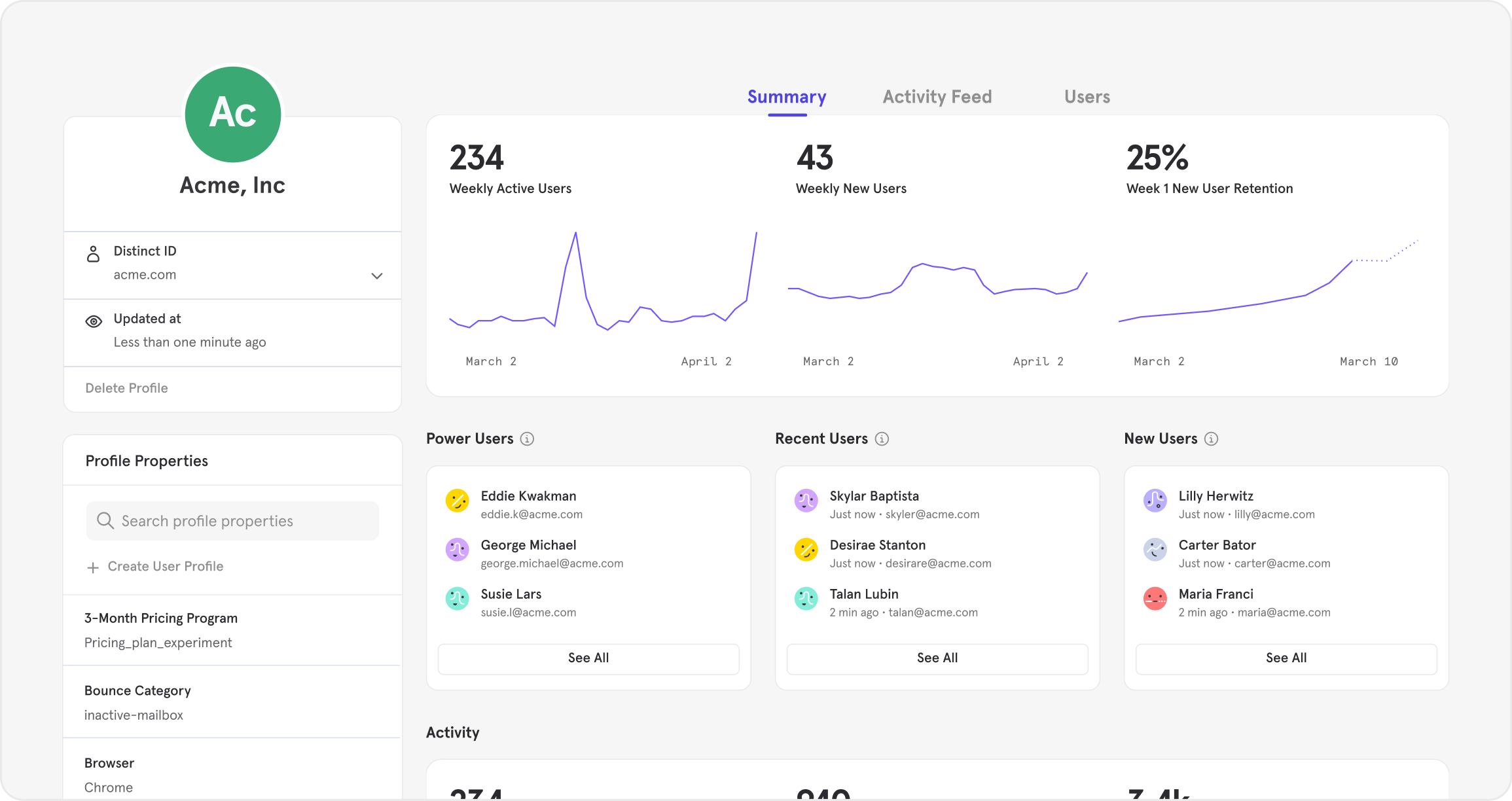 New features for enhanced B2B account analytics!